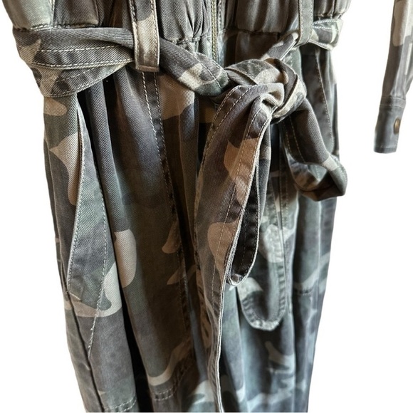 PAM & GELA Camo Belted Tencel Jumpsuit - Picture 12 of 12